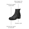 image:imageVionic Womens SavannahBlack Tumbled Leather